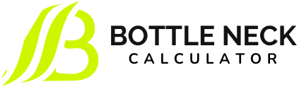 Logo Bottleneck calculator